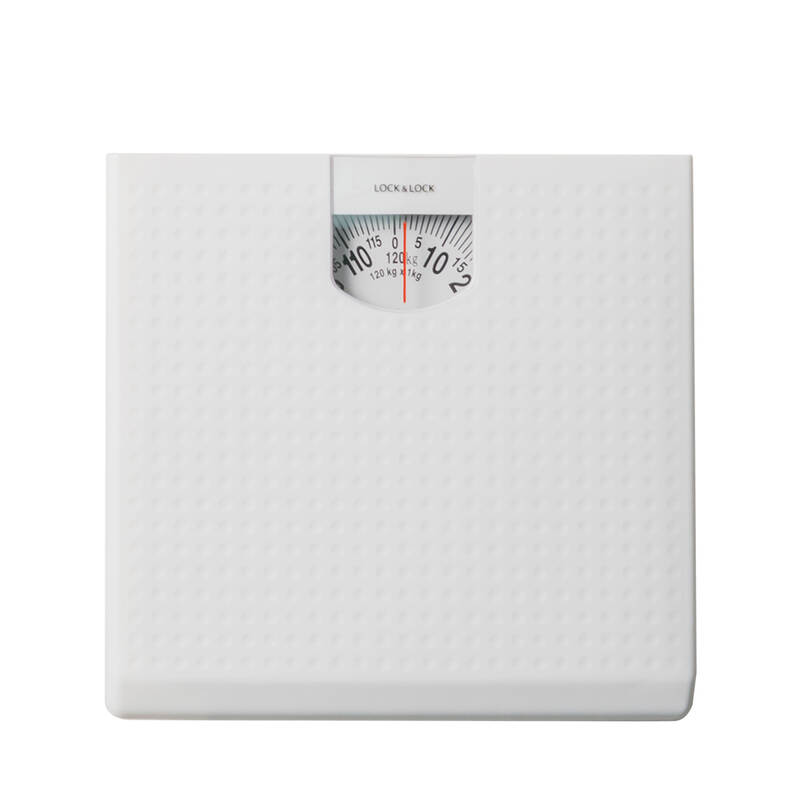 Cân Sức Khỏe LocknLock Dùng Trong Gia Đình - 120Kg - Màu Trắng - ENC536WHT, , large image number null